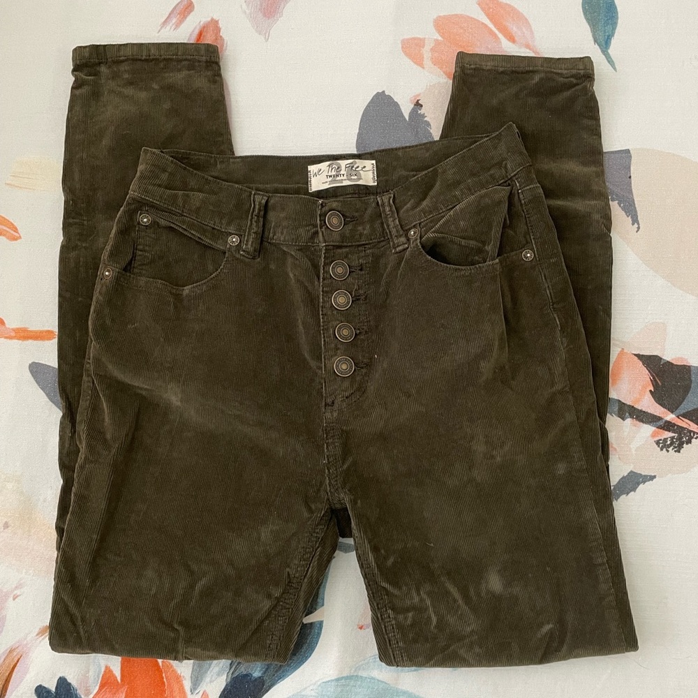 Free People Sun Chaser Cord Skinny Pants - Picture 9 of 10